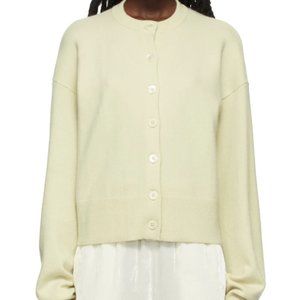 EXTREME CASHMERE Yellow N°170 Chou Cardigan cashmere
